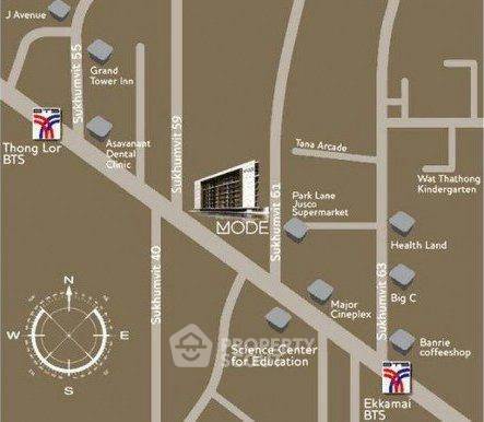 picture Studio Condo at Mode Sukhumvit 61 near BTS Ekkamai (ID 2936204) - 16/17