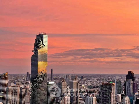 34 Sqm 1-BR, 53rd-Floor Condo In Ashton Chula Silom Near MRT Sam Yan (100m) (ID 2620893)