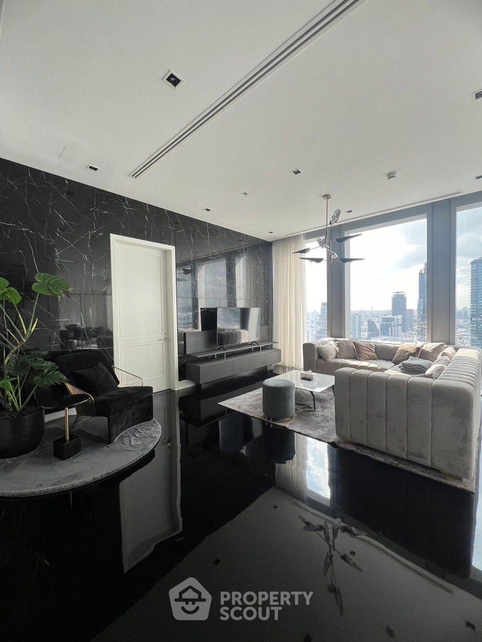 รูป คอนโด 2 ห้องนอน ชั้น 34 ขนาด 124 ตร.ม. ที่ The Ritz-Carlton Residences ใกล้ BTS ช่องนนสี้ 100 ม. (ID 1547055) - รูปที่ 2/27