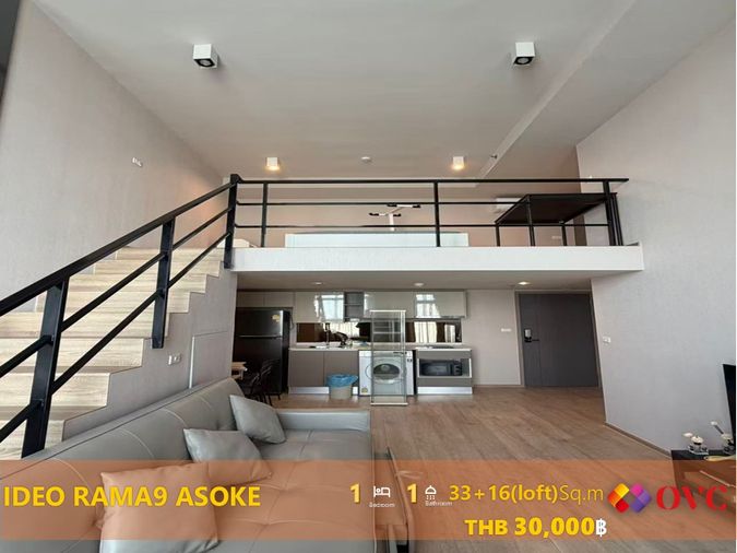 📍📌Ready for Rent!!,📣📌 IDEO RAMA9 ASOKE