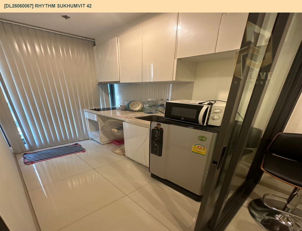 รูป DL26060067 ให้เช่าคอนโด ริทึ่ม สุขุมวิท 42 (Rhythm Sukhumvit 42) ใกล้ BTS เอกมัย พร้อมเข้าอยู่ โทรด่วน 0614453194 LineID @952jdxxk - รูปที่ 5/6