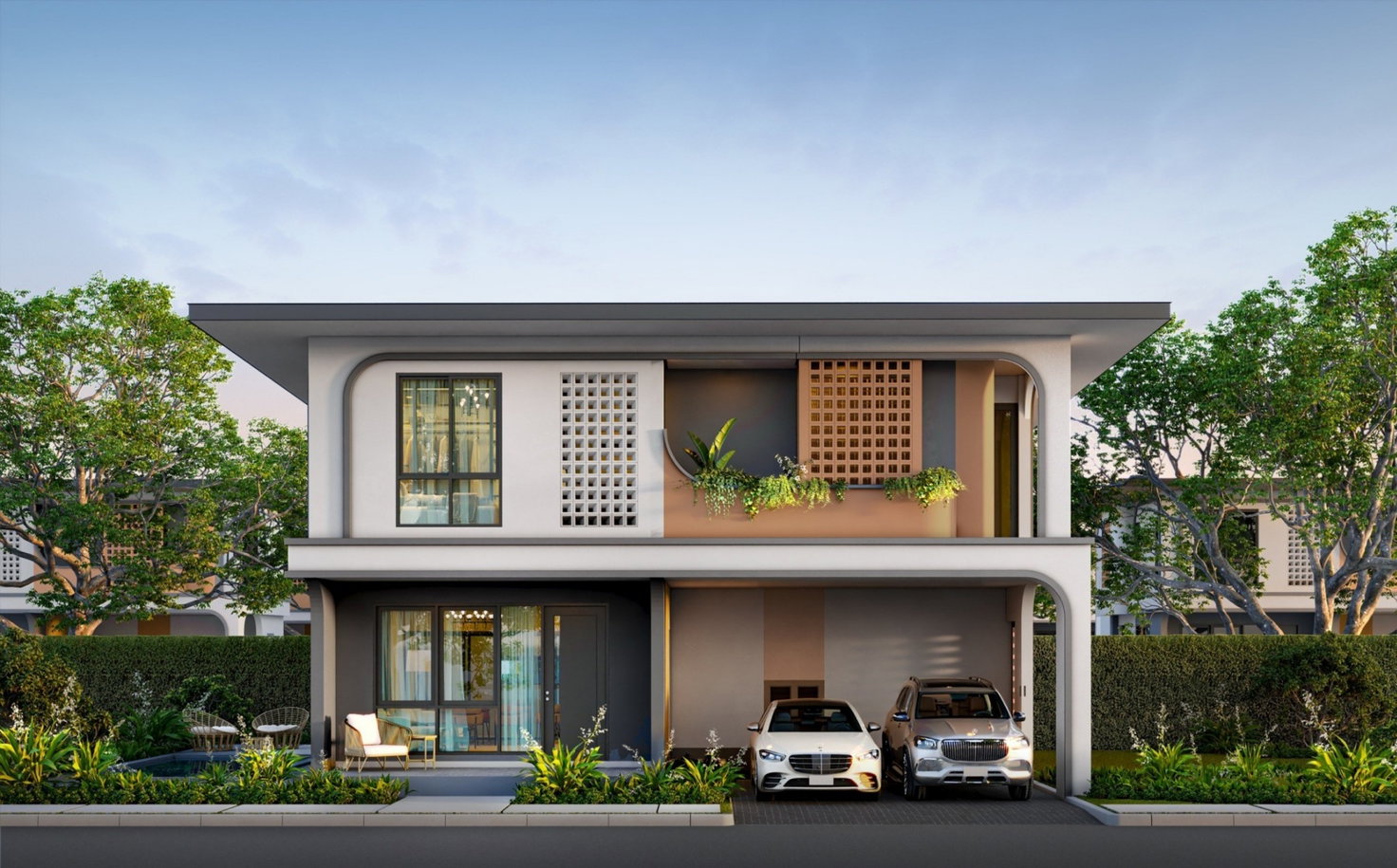 รูป Luxury Modern Pool Villa for Sale East Pattaya Spacious Family - รูปที่ 1/6