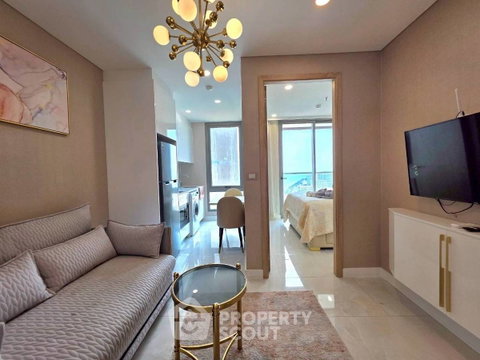 คอนโด 1 ห้องนอน ชั้นสูง 36 ที่ Copacabana Beach Jomtien จอมเทียน (ID 2709861)