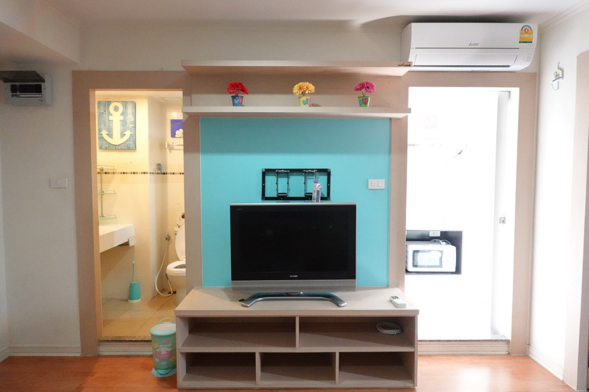 รูป ให้เช่า คอนโด ลุมพินี วิลล์ รามคำแหง 44 แมคโครลาดพร้าว Makro ladprao 1.5 กม. ราคา 9,000 บาทต่อเดือน - รูปที่ 2/7