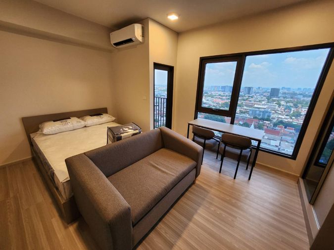 ให้เช่า Quintara MHy’ DEN Phonimit ห้อง Studio ครัวปิด ใกล้ BTS โพธิ์นิมิตร | 13,000 บาท/เดือน