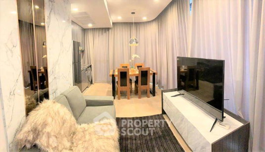 20th-Floor 2-BR Ashton Chula Silom, 100m To MRT Sam Yan (ID 607551)