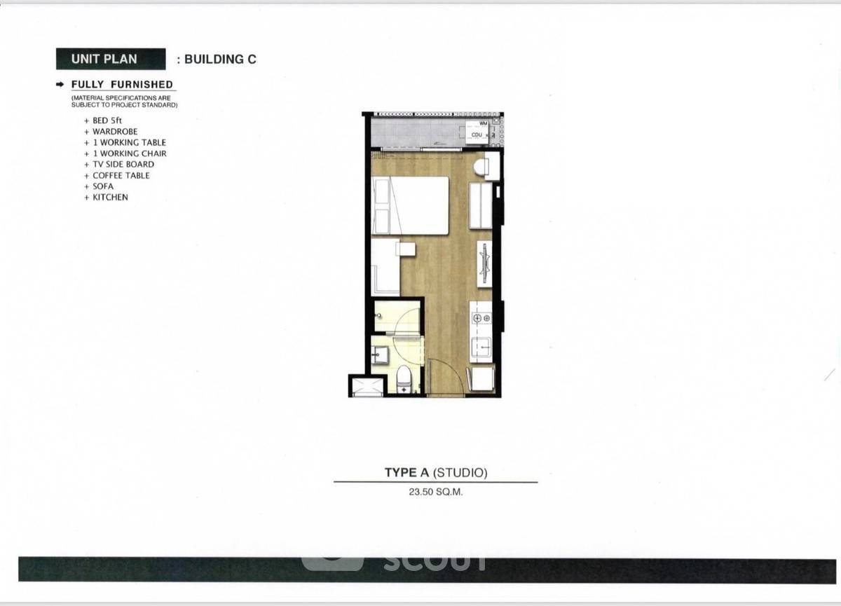 picture Studio Condo at The Nest Sukhumvit 64 Phase 2 near BTS Udom Suk (ID 2042419) - 10/10