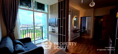 Condos for sale : High-Floor 2-BR 40 Sqm Condo At The Grand Jomtien Pattaya Beach (ID 2501360)