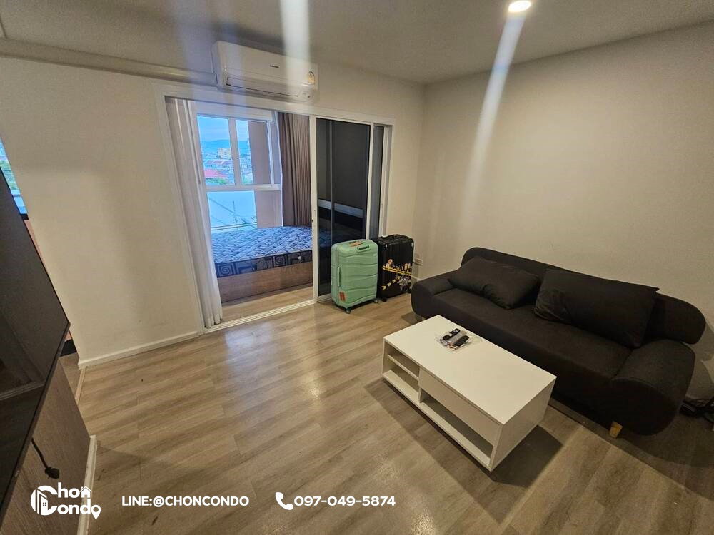 รูป Centro Condo Bangsaen ตึกB ชั้น4 ------ ห้องว่าง 15 มิ.ย. 2569 -------Tel 097-049-5874 (Line: @choncondo มี@ด้วย) - รูปที่ 6/15
