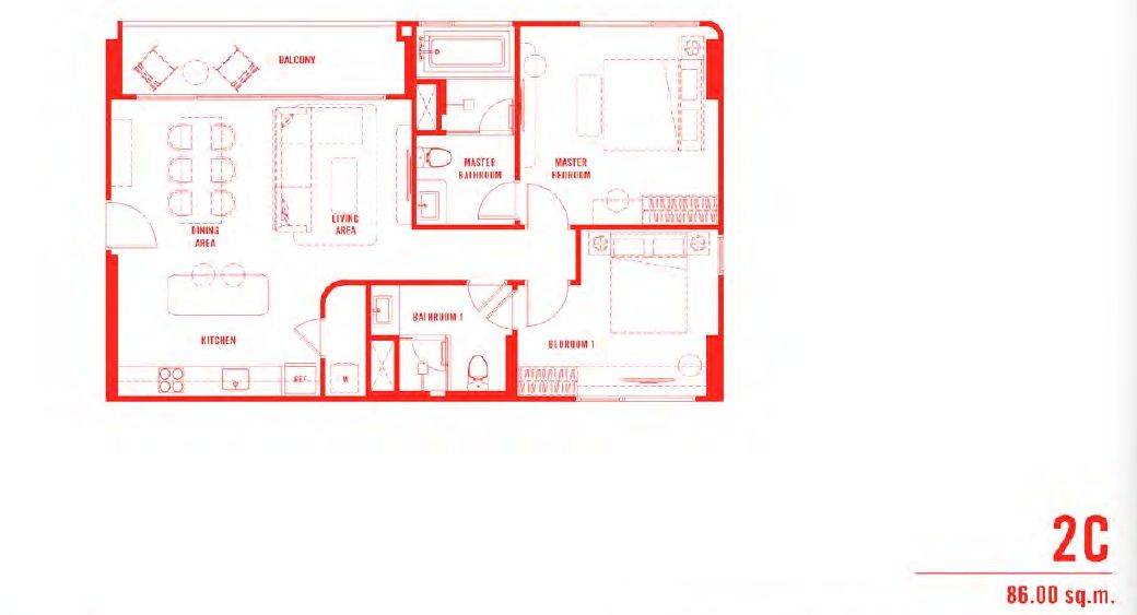 รูป คอนโด 2 ห้องนอน 89 ตร.ม. เพ็ทเฟรนด์ลี่ โครงการ The Standard Residences Hua Hin ใกล้ชายหาดเขาตะเกียบ (ID 1500032) - รูปที่ 9/9