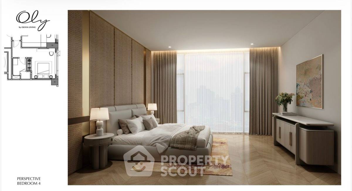 picture 4-BR Condo at One 89 Wireless near MRT Lumphini (ID 2673510) - 2/10