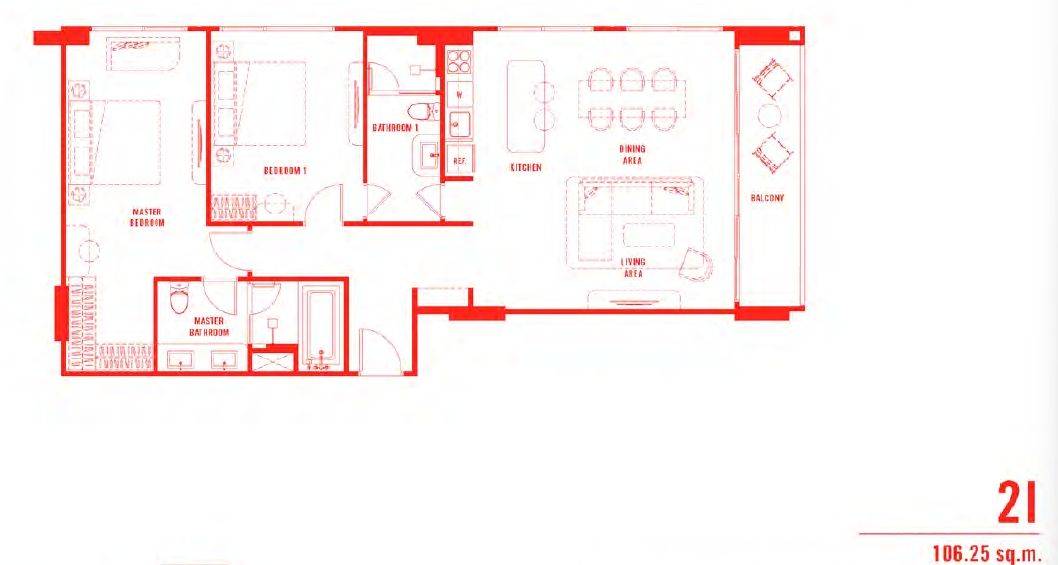 รูป คอนโด 2 ห้องนอน รับสัตว์เลี้ยง ขาย The Standard Residences หัวหิน (ID 1500041) - รูปที่ 9/9