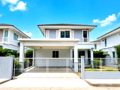 Houses for rent Market Village Suvarnaphumi : 🏡✨ Detached House for Rent in Bangna | Pet Friendly 🐾  📍 Near Mega Bangna 🌏 Foreigners Welcome