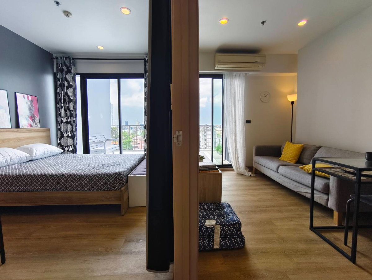 รูป OMG2465  ห้องพิเศษ 1 ห้องนอนสวย / ระเบียงกว้าง / ว่างแล้ว 3 มิ.ย. 69 [ ฟิวส์ สาทร-ตากสิน ] ติด BTS วงเวียนใหญ่ - รูปที่ 11/11