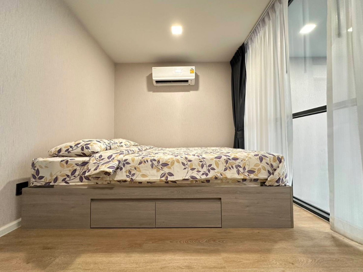 รูป T250 Modiz Rhyme Ramkhamhaeng (โมดิซ ไรห์ม รามคำแหง) ห้องDuplex เฟอร์ครบ มีเครื่องซักผ้า ราคาพิเศษสุดๆ - รูปที่ 6/14