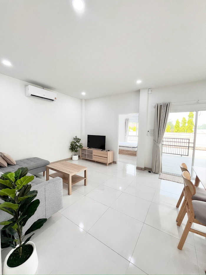รูป  R-089 บ้านเช่าสไตล์มินิมอล นอร์ดิก บรรยากาศดี เงียบสงบ ใกล้เมือง🏡 - รูปที่ 3/14