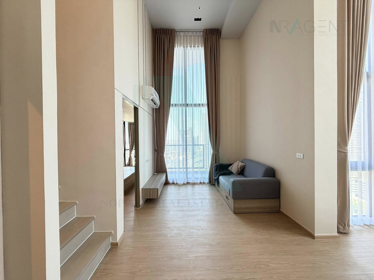 รูป ให้เช่าคอนโด อัลติจูด ยูนิคอร์น สาทร-ท่าพระ อาคาร 1 ชั้น 21 Duplex 2 ห้องนอน ขนาด 61 ตรม ใกล้ ตลาดกระต่ายมั่งคั่ง - รูปที่ 2/8