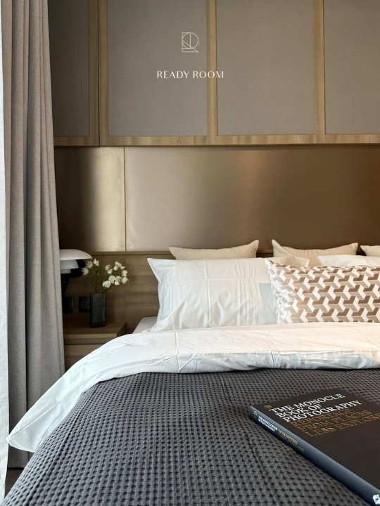 รูป Condo for RENT/SALE : Rhythm Ekamai Estate    𝐒𝐢𝐳𝐞 :  35 sqm.  𝐓𝐲𝐩𝐞 :  1 Bed  1 Bath   𝐅𝐥𝐨𝐨𝐫 : 8th Fully furnished - รูปที่ 8/11