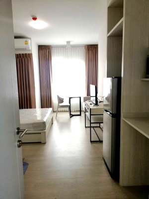 Condos for rent Bangkok : T248 Condo for rent Chapter One Shine Bangpo, near MRT Bang Pho, beautiful room, ready to move in, fully furnished, special price!