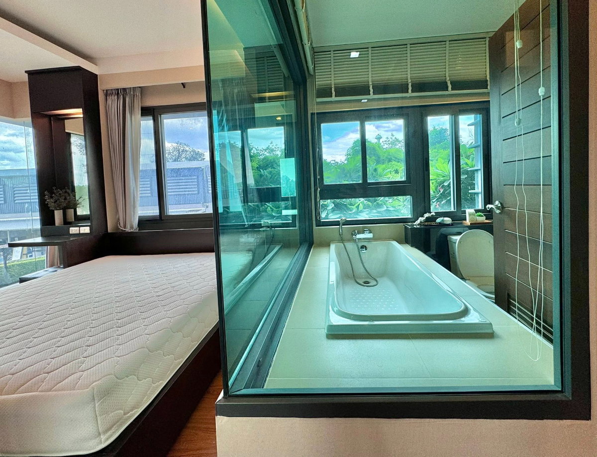 รูป 🏡 ให้เช่า Himma Garden Condominium เชียงใหม่ 2 ห้องนอน 2 ห้องน้ำ | ห้องหัวมุม | ใกล้ Central Festival - รูปที่ 23/24