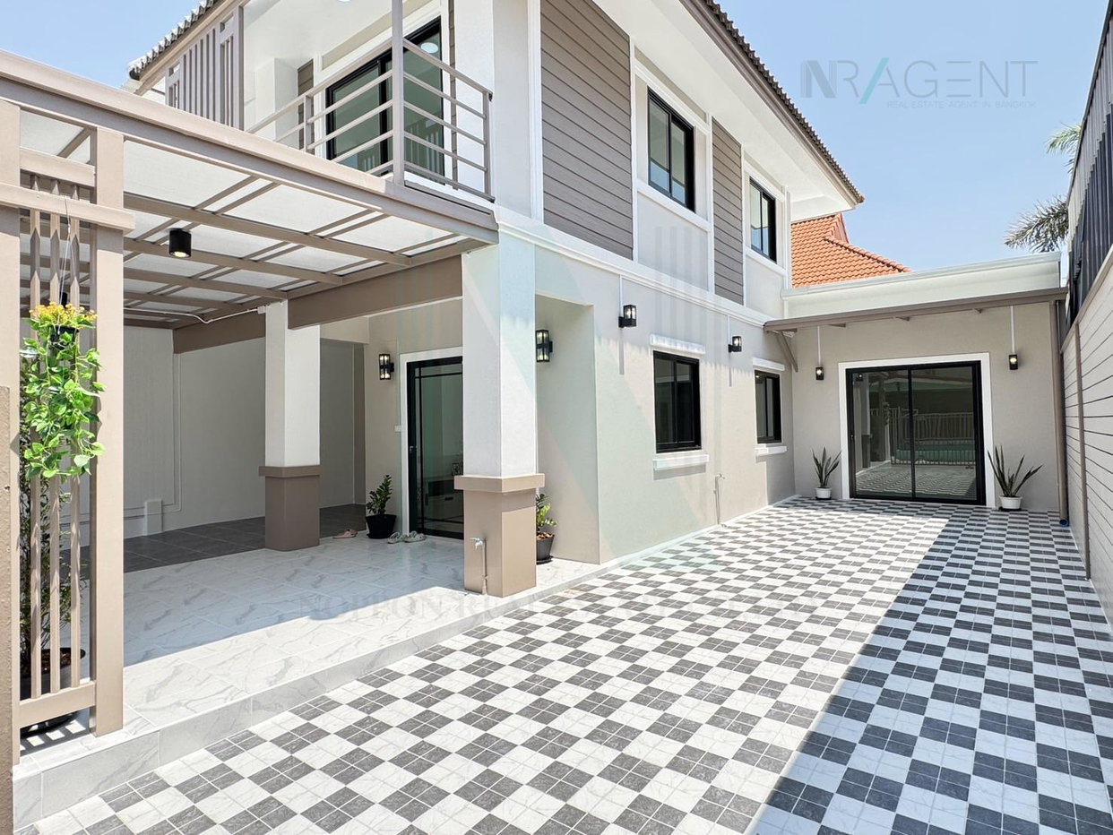 รูป ขายบ้านแฝด โครงการ บ้านพฤกษา 33 บางบัวทอง 2 ชั้น 4 ห้องนอน 2 ห้องน้ำ - รูปที่ 2/8