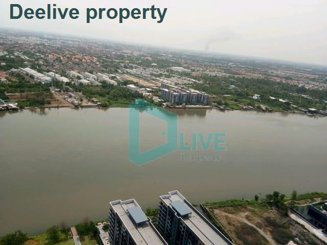 รูป DL008110 ให้เช่าคอนโด เดอะ โพลิแทน รีฟ (The Politan Rive) ใกล้ MRT พระนั่งเกล้า พร้อมเข้าอยู่ โทรด่วน 0614453194 LineID @952jdxxk - รูปที่ 8/8