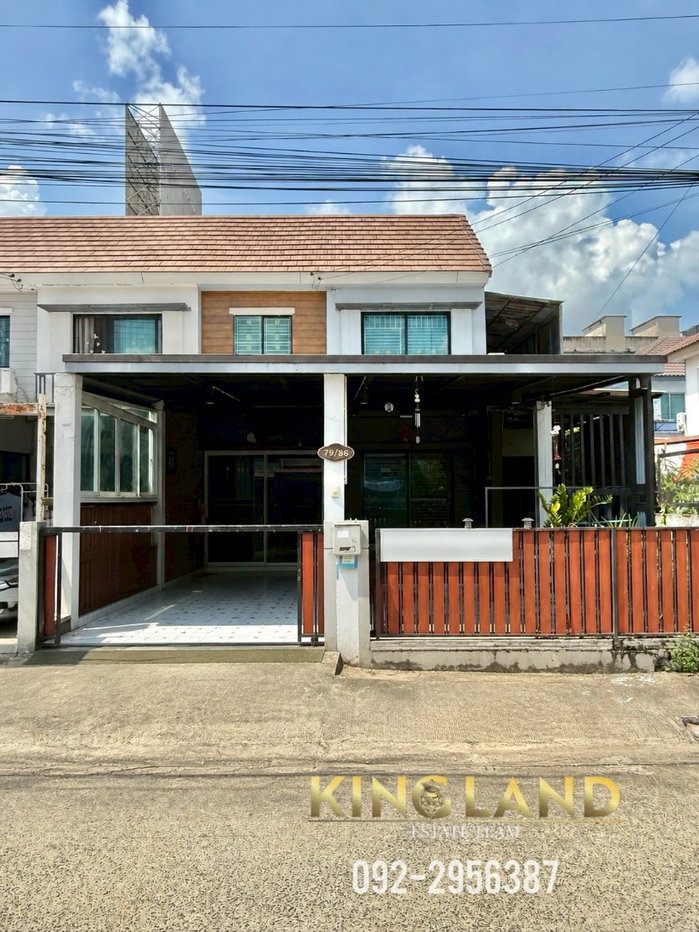 รูป 🏠 ขาย / เช่า ทาวน์โฮมบ้านพฤกษา 79 หลังมุมเนื้อที่เยอะมากๆ(ลำลูกกาคลอง 3)      มี 3 ห้องนอน / 2 ห้องน้ำ / 1 ห้องครัว / 1 ห้องโถง / 1 ที่จอดรถ - รูปที่ 1/17