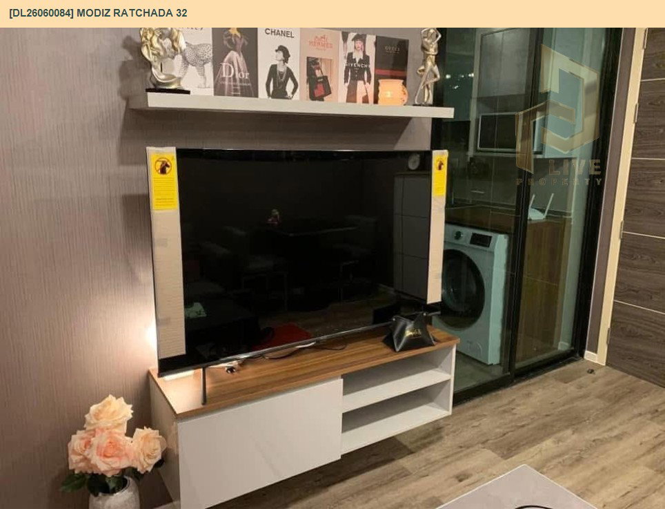 รูป DL26060084 ให้เช่าคอนโด โมดิช รัชดา 32 (Modiz Ratchada 32) ใกล้ BTS ห้าแยกลาดพร้าว พร้อมเข้าอยู่ โทรด่วน 0638692663 LineID @138fpvll - รูปที่ 2/17
