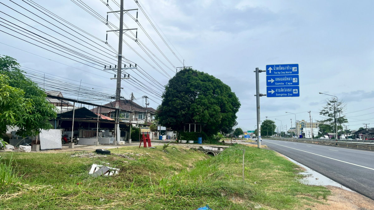 รูป ที่ดิน 2 ห้อง น้ำไม่ท่วม ย่านคลองหวะ - รูปที่ 2/3