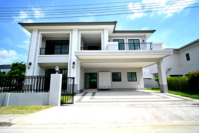 บ้านเดี่ยว เดอะ บริโอ้ มอลล์ : ขายบ้านเดี่ยวหลังมุม ลัดดารมย์ พุทธมณฑลสาย 3 Built-in ใหม่ทั้งหลัง ไม่เคยเข้าอยู่ ใกล้มหิดล ศาลายา