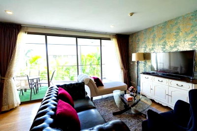 Condos for rent : Spacious Deluxe Condo for Rent at Baan San Kraam, Cha-am–Hua Hin – 106.11 sq.m. in a Prime Location.