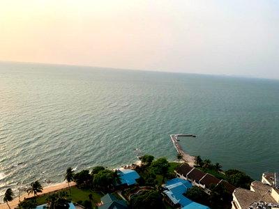 Condos for rent : For rent the palm wongamat beach  fully furnished (S03-1243) 