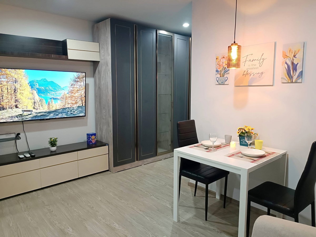 รูป ให้เช่า Rye condo สุขุมวิท101/1  ใกล้ BTS ปุณณวิถี มี shuttle Bus คอนโดรับส่ง  มีเครื่องซักผ้า - รูปที่ 6/8
