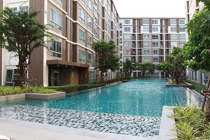 รูป D Condo Campus อาคาร B ชั้น 7 วิวสระ พร้อมอยู่ สิงหาคม 2569 - รูปที่ 9/11