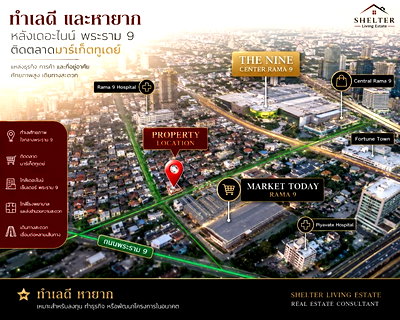 สำนักงาน กรุงเทพมหานคร : ขายอาคารสำนักงานพร้อม Boutique Hotel 📍 หลังเดอะไนน์ พระราม 9