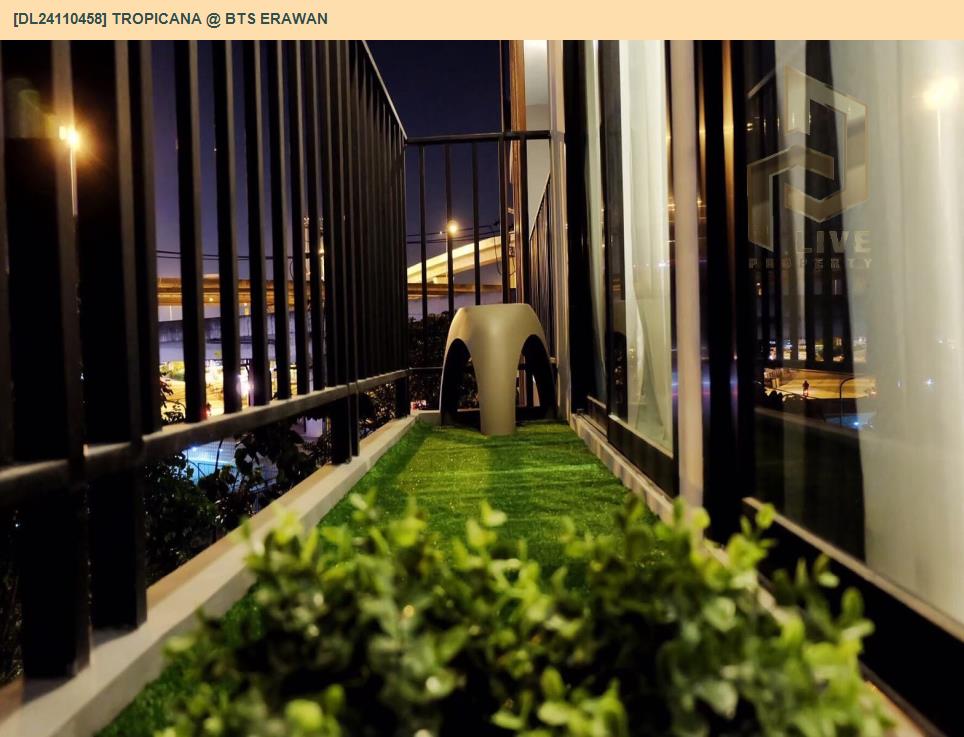 รูป DL24110458 ให้เช่าคอนโด ทรอปิคาน่า บีทีเอส เอราวัณ (TROPICANA @ BTS Erawan) ใกล้ BTS ช้างเอราวัณ พร้อมเข้าอยู่ โทรด่วน 0614453194 LineID @952jdxxk - รูปที่ 7/7