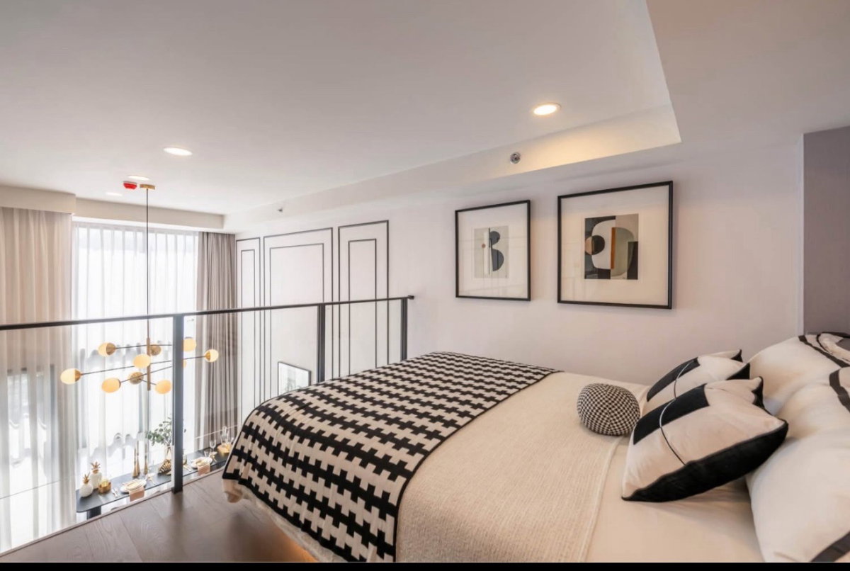 รูป Park Origin Chula-Samyan Condo for rent 🔹1 Bedroom, 1 Bathroom       (Duo space unit) 🔹Size 35 Sqm. (25+10) - รูปที่ 6/9