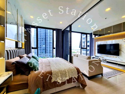 คอนโดให้เช่า : ✨One9Five Asoke–Rama 9 ห้องหรู แต่งสวยพร้อมอยู่ ใกล้ MRT พระราม 9🚈