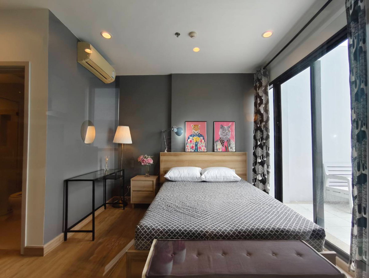 รูป OMG2465  ห้องพิเศษ 1 ห้องนอนสวย / ระเบียงกว้าง / ว่างแล้ว 3 มิ.ย. 69 [ ฟิวส์ สาทร-ตากสิน ] ติด BTS วงเวียนใหญ่ - รูปที่ 7/11