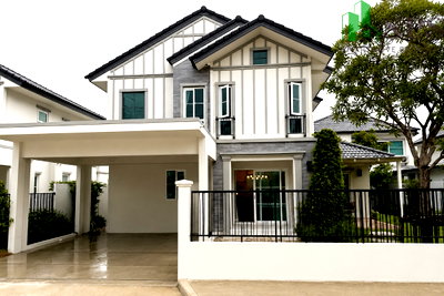 เช่าบ้านเดี่ยว สมุทรปราการ : ให้เช่า บ้านเดี่ยว Villaggio 3 ศรีนครินทร์ – บางนา (SPSSR232)