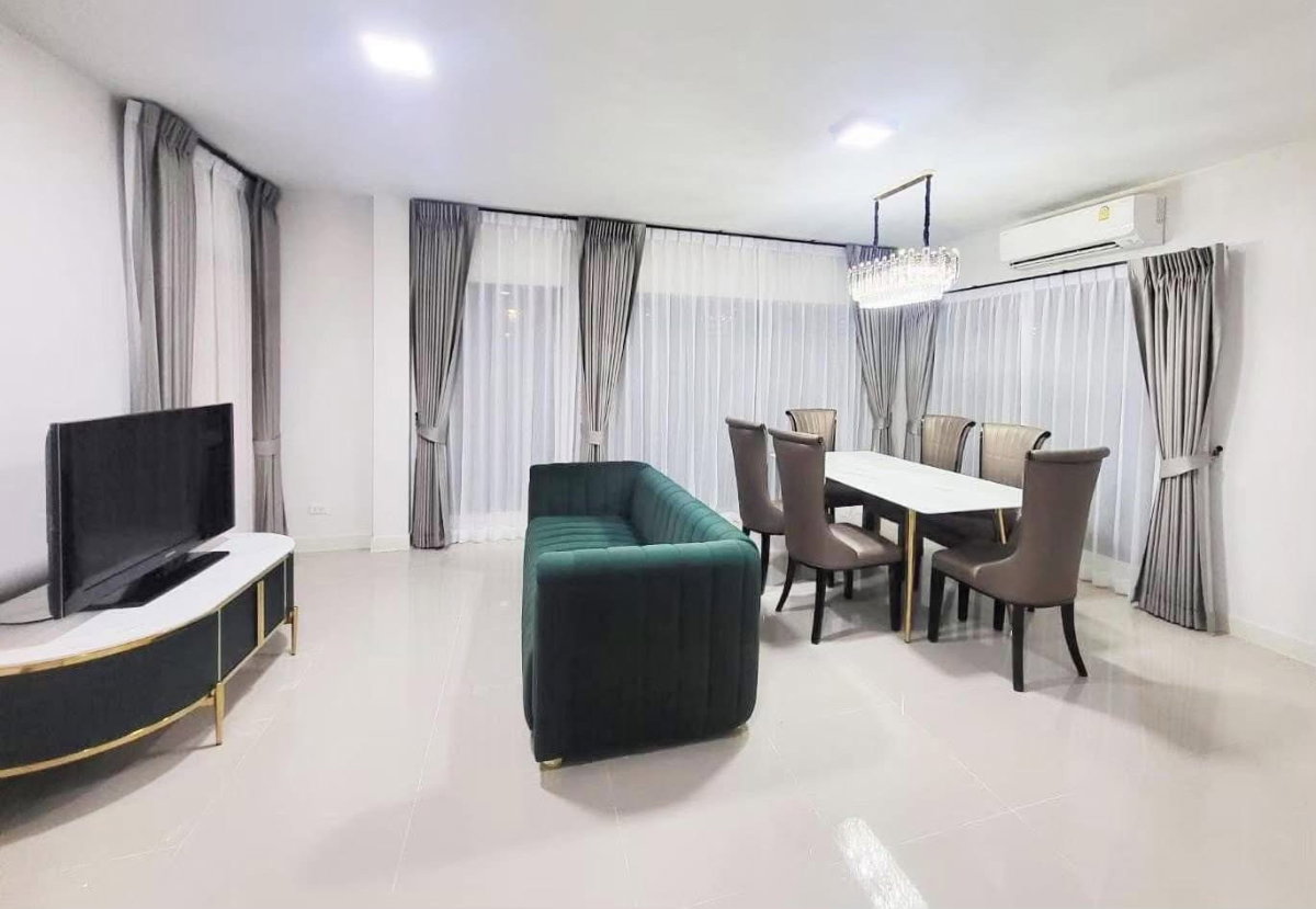 รูป 🏡 ให้เช่า บ้านกลางเมือง รามอินทรา 83 สเตชั่น 4 ห้องนอน 4 ห้องน้ำ หลังมุม ติดสวน วิวสวยมาก 📍ใกล้ MRT สายสีชมพู สถานีรามอินทรา 83 พร้อมเข้าอยู่ - รูปที่ 2/19