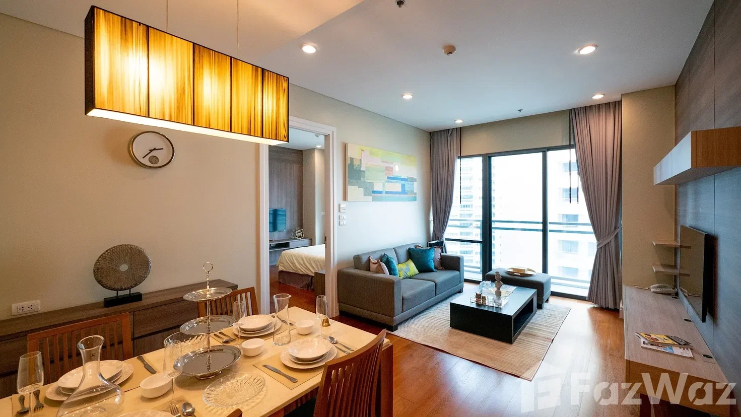 รูป คอนโดให้เช่า 2 ห้องนอน ในโครงการ ไบร์ท สุขุมวิท 24 1403194 - รูปที่ 1/11