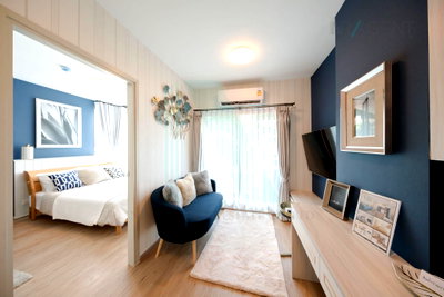 Condos for sale MRT Lat Phrao 101  : For Sell Condo FEEL CONDO LAT PHRAO 122 Building B, Floor 2,1 bed room, Room size 24 sqm