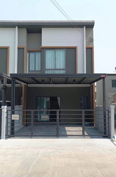 🔥 Corner townhome for sale Complete furniture and electrical appliances Ready to move in 🔥 Pleno Town Bangna-Km.24