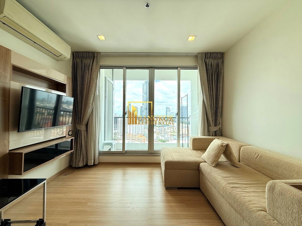 picture Rhythm Sathorn | Modern 2 Bedroom Condo With River Views - BR60614CD - 1/34
