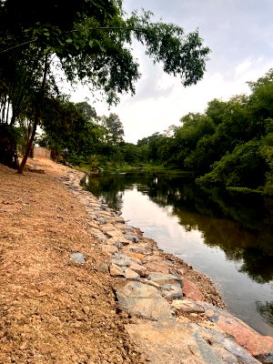 Land for sale Petchburi : Beautiful Petchburi Riverside Land for Sale 1-2-26.4 Rais