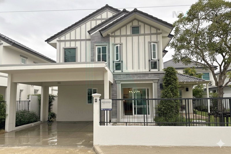 บ้านเดี่ยวให้เช่า : 📌 ให้เช่าบ้านเดี่ยว 2 ชั้น วิลลาจจิโอ 3 ศรีนครินทร์ - บางนา 4 ห้องนอน 3 ห้องน้ำ
