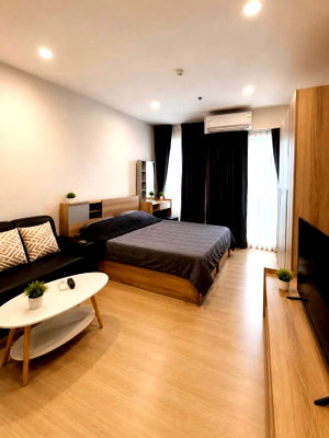Condos for rent : Supalai Veranda Sukhumvit 117 | BTS Phuchao | 23th FL., Studio 28 Sq.m. | **Rent 9,000 Bath** Viewing Add Line ID: @property.ma