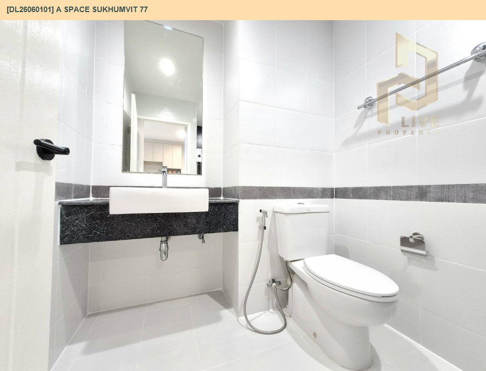รูป DL26060101 ขายคอนโด เอ สเปซ สุขุมวิท 77 (A Space Sukhumvit 77) ใกล้ BTS อ่อนนุช พร้อมเข้าอยู่ โทรด่วน 0614453194 LineID @952jdxxk - รูปที่ 8/10