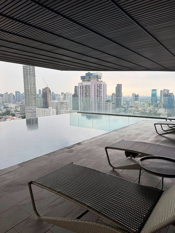 รูป Condo for RENT : The Fine Bangkok Thonglor-Ekkamai 38.77 sqm. 𝐓𝐲𝐩𝐞 : 1 Bed 1 Bath / Private corner unit with garden view 𝐅𝐥𝐨𝐨𝐫 : 23rd - รูปที่ 11/11